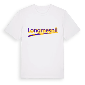 Longmesnil baseball t-shirt – ekologisk bomull t-shirt från Pinshirt