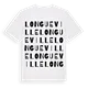 Longueville ordlek t-shirt