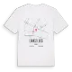 Loucelles karta t-shirt