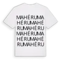 Mahéru ordlek t-shirt