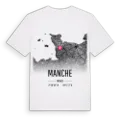 Manche karta t-shirt