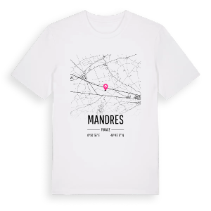 Mandres karta t-shirt – ekologisk bomull t-shirt från Pinshirt
