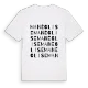 Manéglise ordlek t-shirt