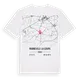 Manneville-la-Goupil karta t-shirt