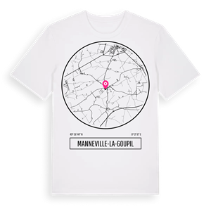 Manneville-la-Goupil t-shirt – ekologisk bomull t-shirt från Pinshirt