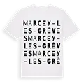 Marcey-les-Grèves ordlek t-shirt