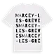 Marcey-les-Grèves ordlek t-shirt