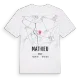 Mathieu karta t-shirt