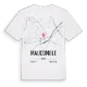 Maucomble karta t-shirt
