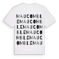 Maucomble ordlek t-shirt