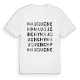 Mauquenchy ordlek t-shirt