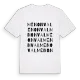 Ménonval ordlek t-shirt