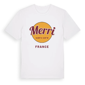 Merri cirkel t-shirt – ekologisk bomull t-shirt från Pinshirt