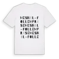 Mesnil-Follemprise ordlek t-shirt