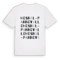 Mesnil-Panneville ordlek t-shirt