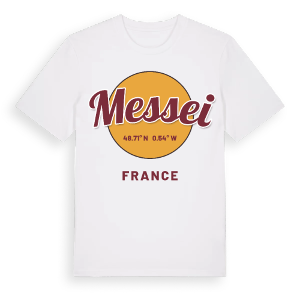 Messei cirkel t-shirt – ekologisk bomull t-shirt från Pinshirt