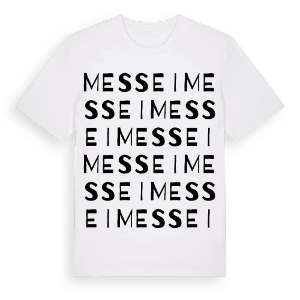 Messei ordlek t-shirt – ekologisk bomull t-shirt från Pinshirt