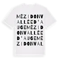 Mézidon Vallée d'Auge ordlek t-shirt