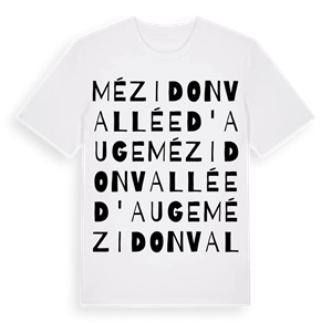 Mézidon Vallée d'Auge ordlek t-shirt – ekologisk bomull t-shirt från Pinshirt