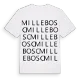 Millebosc ordlek t-shirt