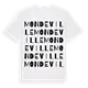 Mondeville ordlek t-shirt