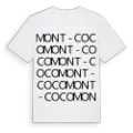 Mont-Coco ordlek t-shirt