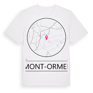 Mont-Ormel t-shirt – ekologisk bomull t-shirt från Pinshirt