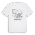 Mont-Saint-Aignan karta t-shirt