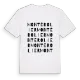 Montérolier ordlek t-shirt