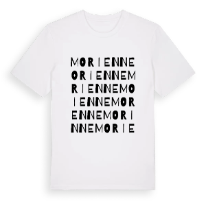 Morienne ordlek t-shirt – ekologisk bomull t-shirt från Pinshirt