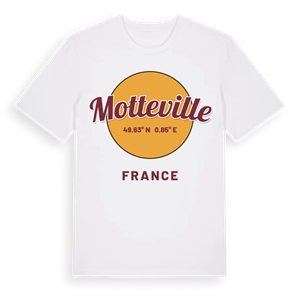 Motteville cirkel t-shirt – ekologisk bomull t-shirt från Pinshirt