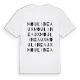 Moulineaux ordlek t-shirt