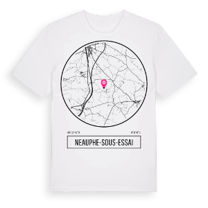 Neauphe-sous-Essai t-shirt – ekologisk bomull t-shirt från Pinshirt
