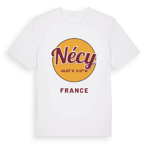 Nécy cirkel t-shirt – ekologisk bomull t-shirt från Pinshirt