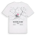 Neufchâtel-en-Bray karta t-shirt