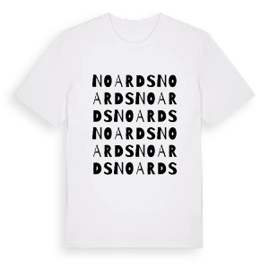 Noards ordlek t-shirt – ekologisk bomull t-shirt från Pinshirt