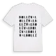 Nolléval ordlek t-shirt
