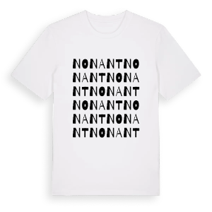 Nonant ordlek t-shirt – ekologisk bomull t-shirt från Pinshirt