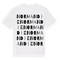 Normandie ordlek t-shirt