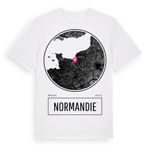 Normandie t-shirt – ekologisk bomull t-shirt från Pinshirt