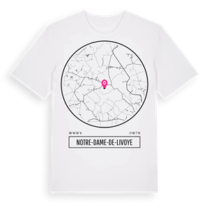Notre-Dame-de-Livoye t-shirt – ekologisk bomull t-shirt från Pinshirt