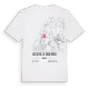 Octeville-sur-Mer karta t-shirt