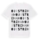 Ouistreham ordlek t-shirt