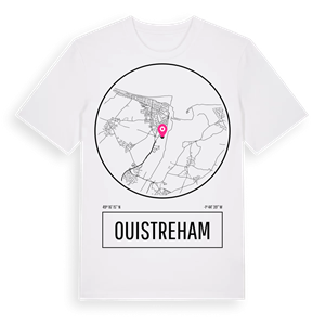Ouistreham t-shirt – ekologisk bomull t-shirt från Pinshirt