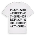 Pacy-sur-Eure ordlek t-shirt
