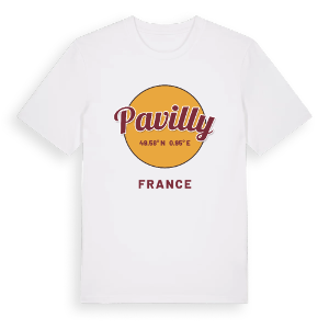 Pavilly cirkel t-shirt – ekologisk bomull t-shirt från Pinshirt