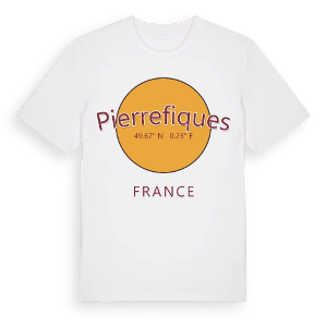 Pierrefiques cirkel t-shirt – ekologisk bomull t-shirt från Pinshirt