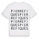 Pierrefiques ordlek t-shirt