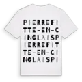 Pierrefitte-en-Cinglais ordlek t-shirt