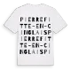 Pierrefitte-en-Cinglais ordlek t-shirt